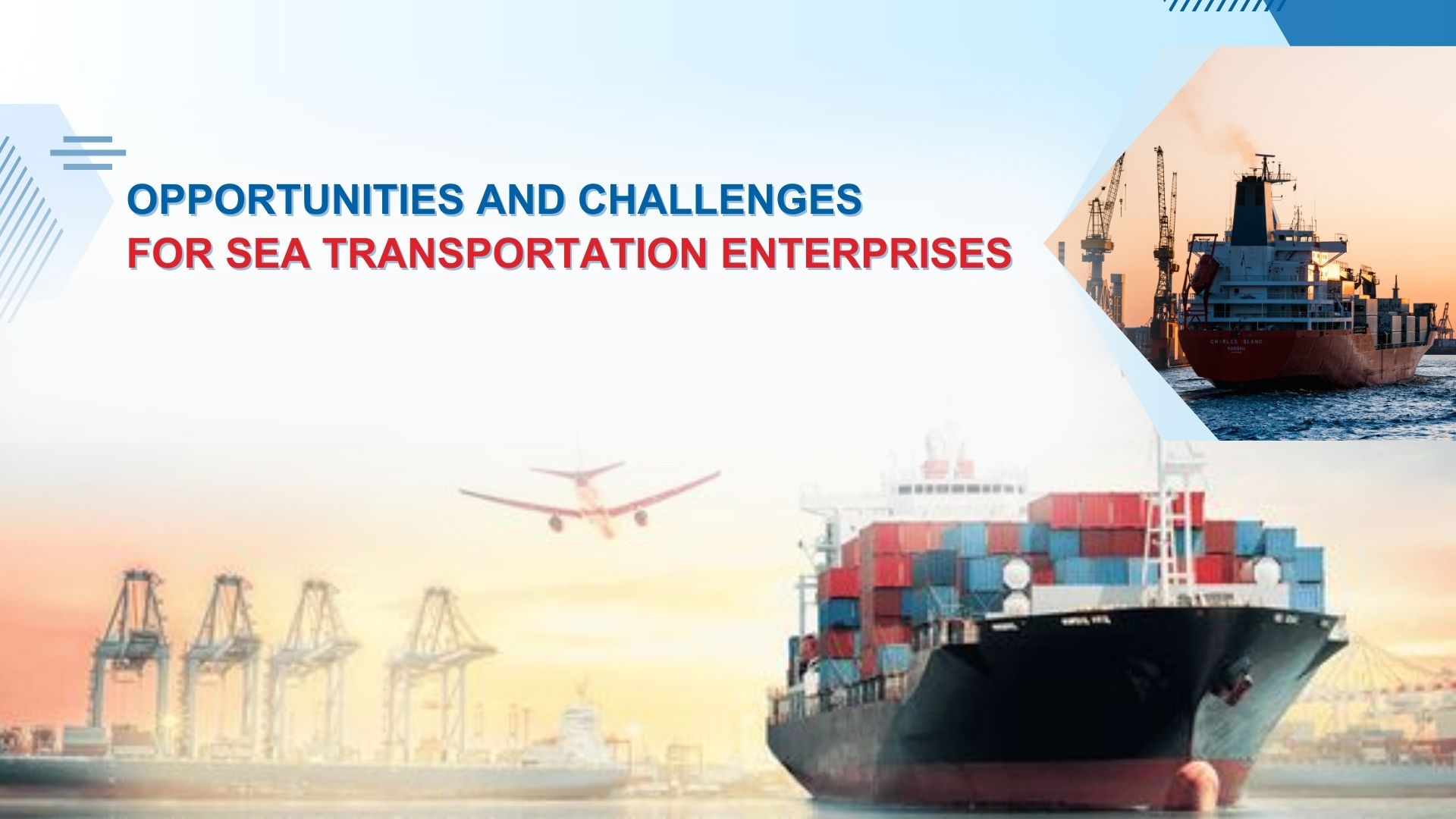Opportunities and challenges for sea freight businesses