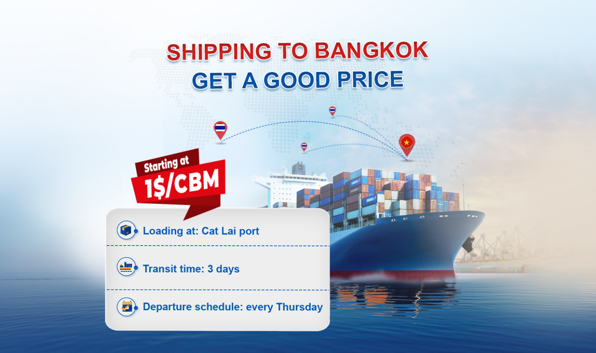 Export goods to Bangkok