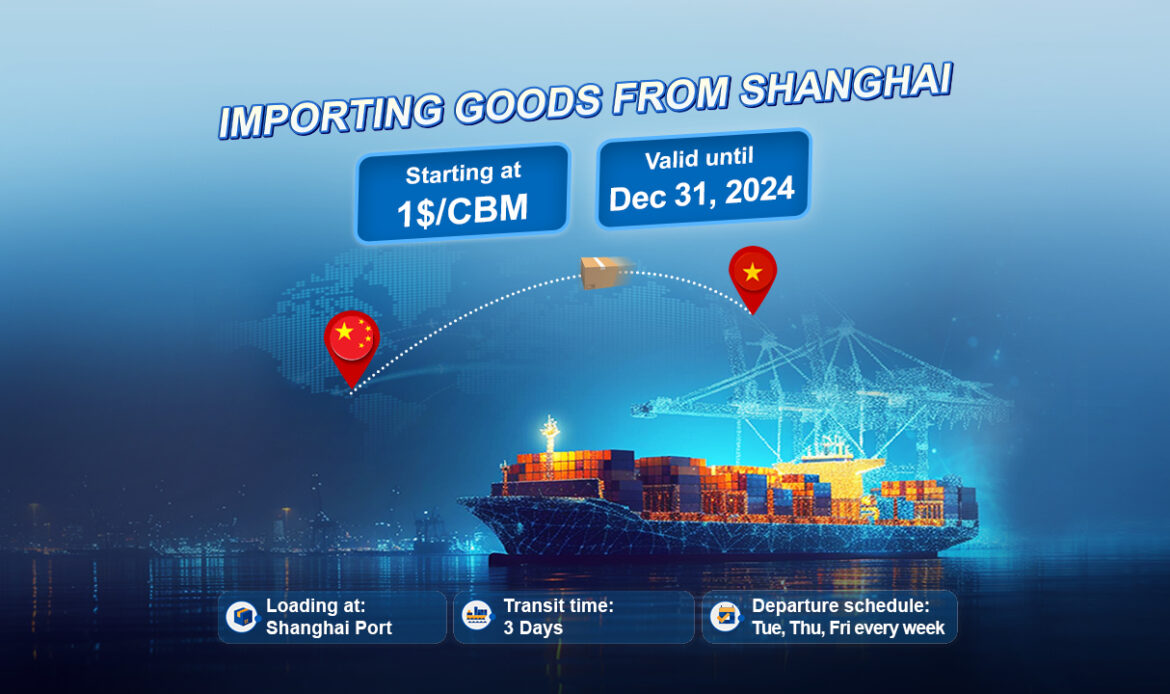 Import goods from China