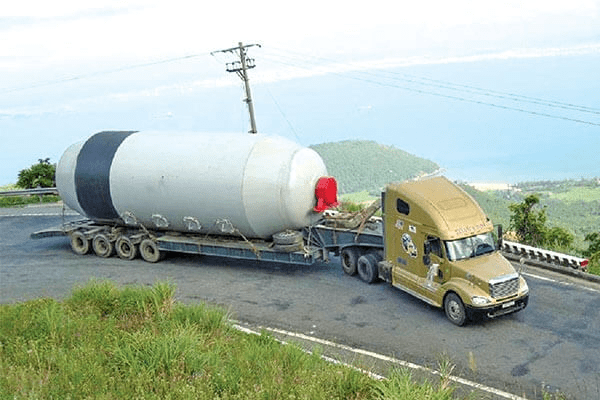 vận tải nội địa đường bộ